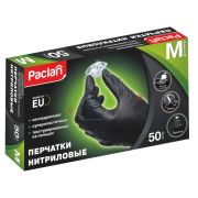 Перчатки нитриловые неопудренные Paclan 407780