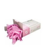 Перчатки нитриловые розовые EcoLat Pink 3435/M