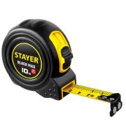 Рулетка 10 м х 25 мм STAYER BlackMax Professional 3410-010