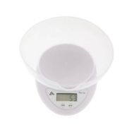 Весы кухонные электронные  с чашей, до 5 кг, белые LUAZON LVK-706 6913487
