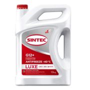 Антифриз Sintec Antifreeze Luxe G12+ red -40(красный) канистра 10кг.