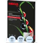 Пленка для ламинирования Promega office А4, 60мкм глянец 100шт/уп