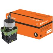 Переключатель BD25 (черный; 2 положения; I-0 стандартная ручка; 1з 1р) TDM ELECTRIC SQ0703-0010
