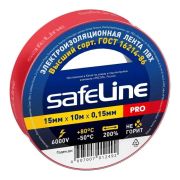 Изолента Safeline 15/10 красный 9357