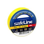 Изолента Safeline 15/10 желтый 12120