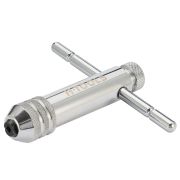 Вороток для метчиков (M5-M12; 4.9-8.0 мм; 100 мм) с трещоткой, с уровнем H-Tools 00612130